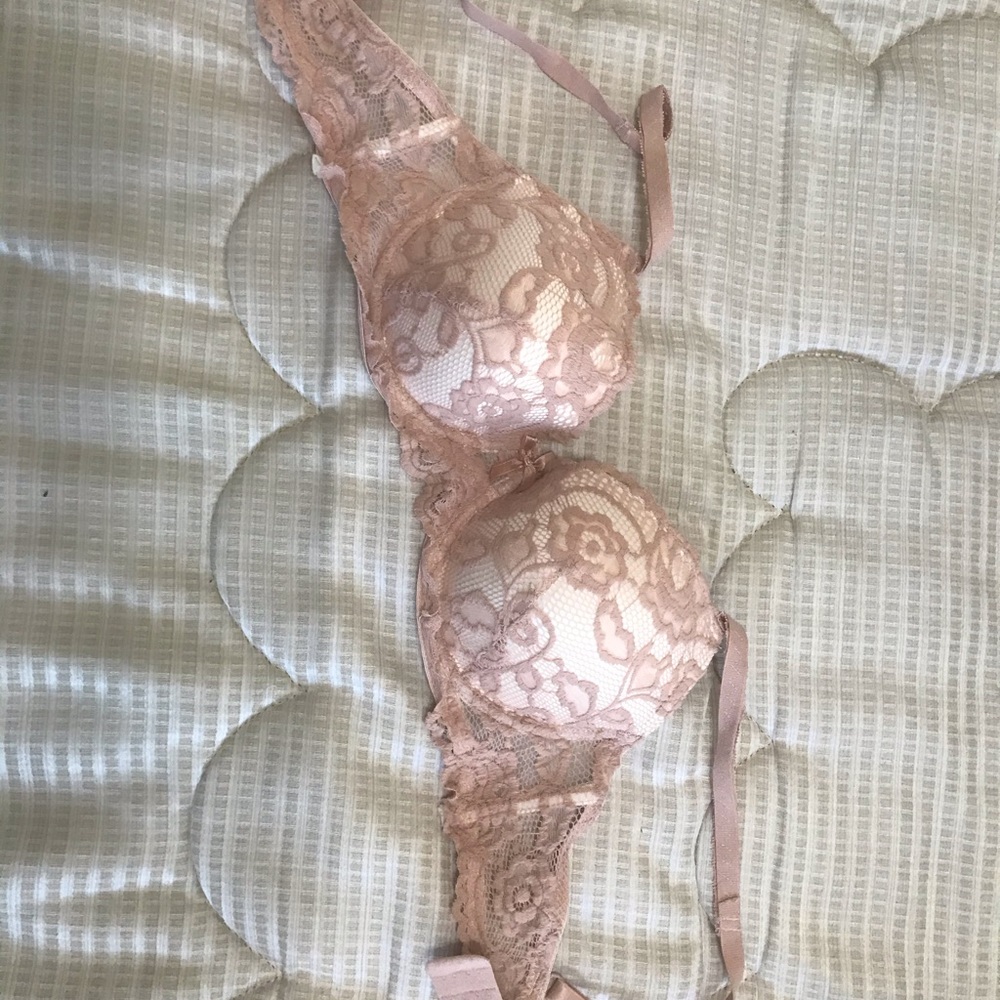 Pink bra